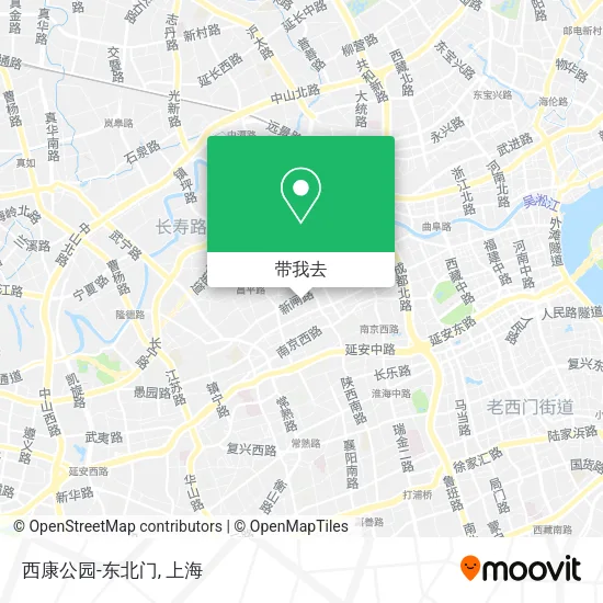 西康公园-东北门地图