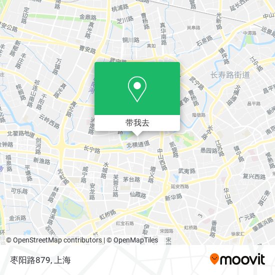 枣阳路879地图