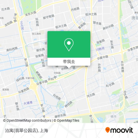 泊寓(翡翠公园店)地图