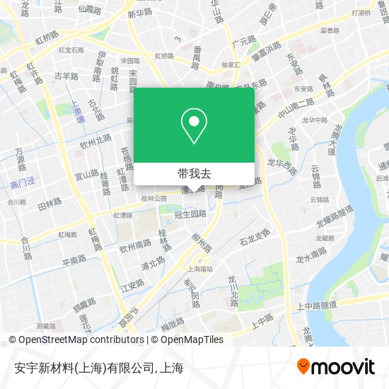 安宇新材料(上海)有限公司地图