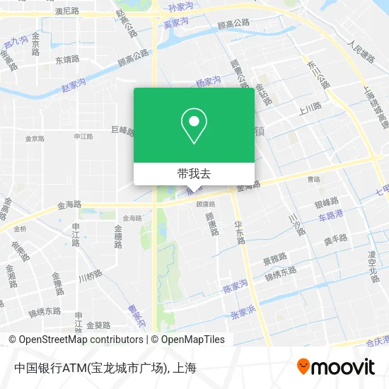 中国银行ATM(宝龙城市广场)地图