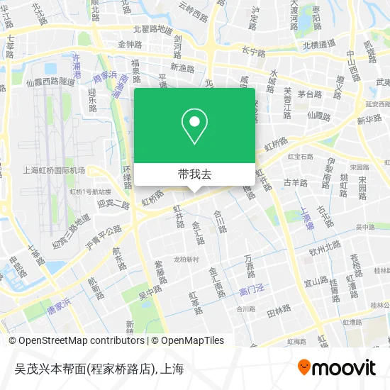 吴茂兴本帮面(程家桥路店)地图