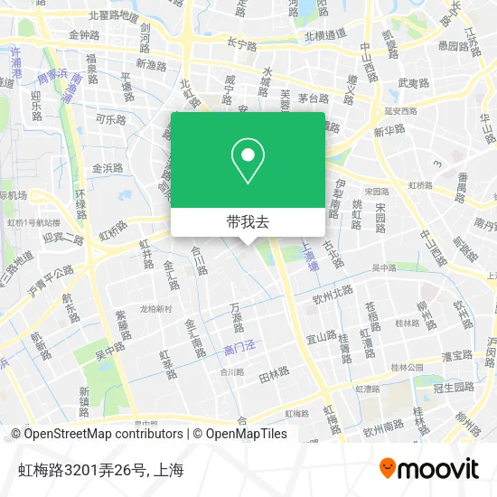 虹梅路3201弄26号地图
