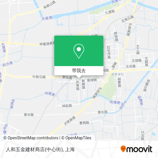 人和五金建材商店(中心街)地图