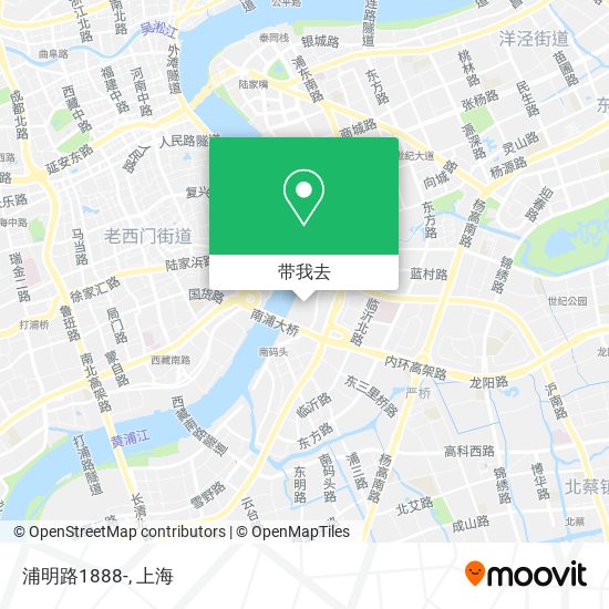 浦明路1888-地图