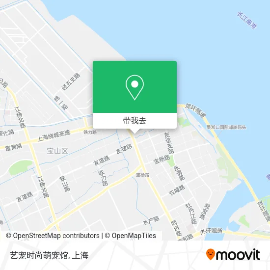 艺宠时尚萌宠馆地图