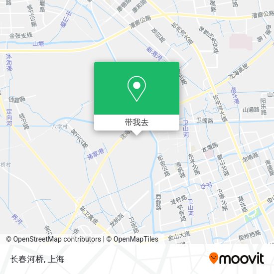 长春河桥地图