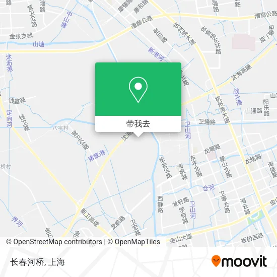 长春河桥地图
