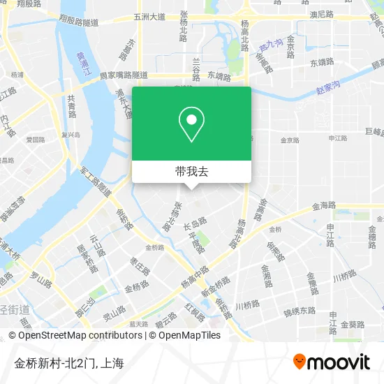 金桥新村-北2门地图