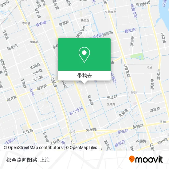 都会路向阳路地图