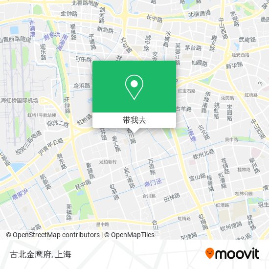 古北金鹰府地图
