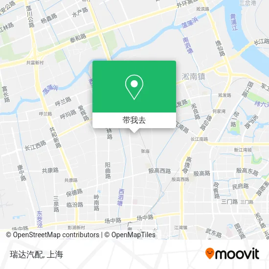 瑞达汽配地图