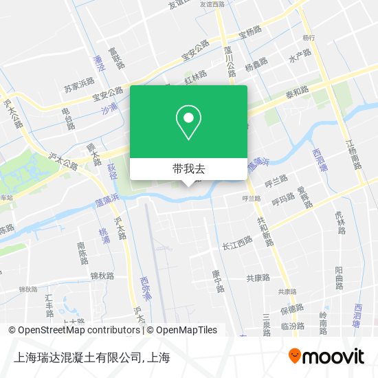 上海瑞达混凝土有限公司地图