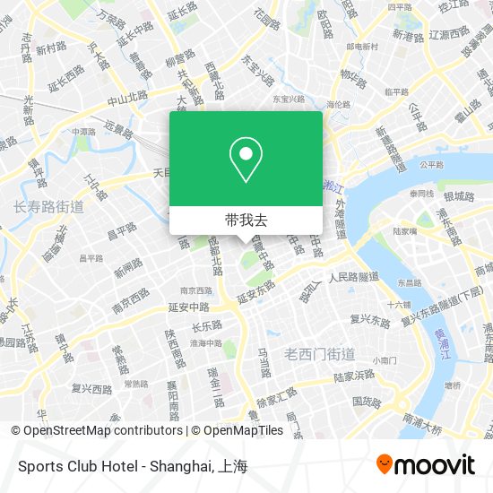 Sports Club Hotel - Shanghai地图
