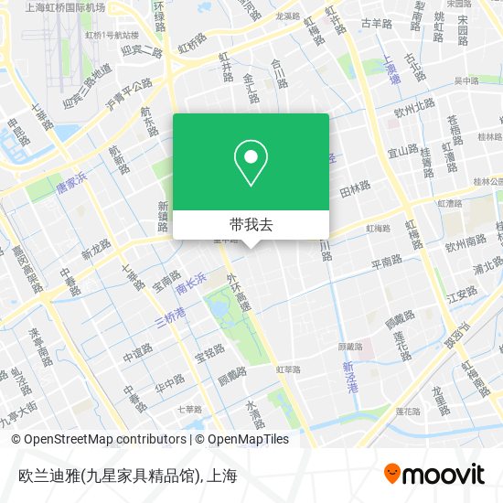 欧兰迪雅(九星家具精品馆)地图