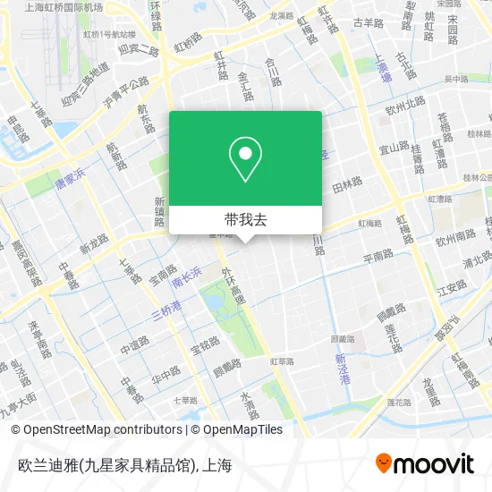 欧兰迪雅(九星家具精品馆)地图