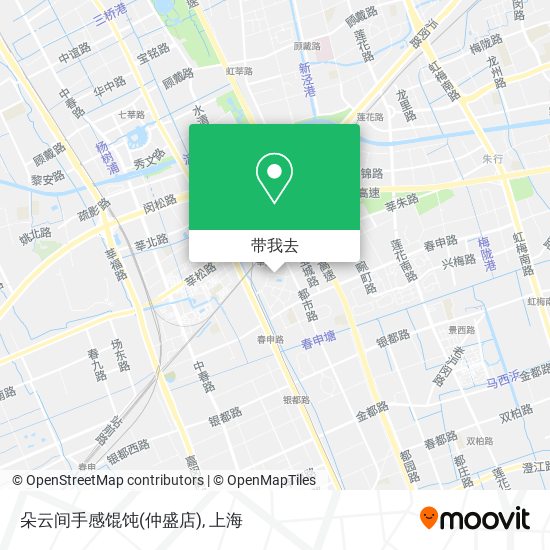 朵云间手感馄饨(仲盛店)地图