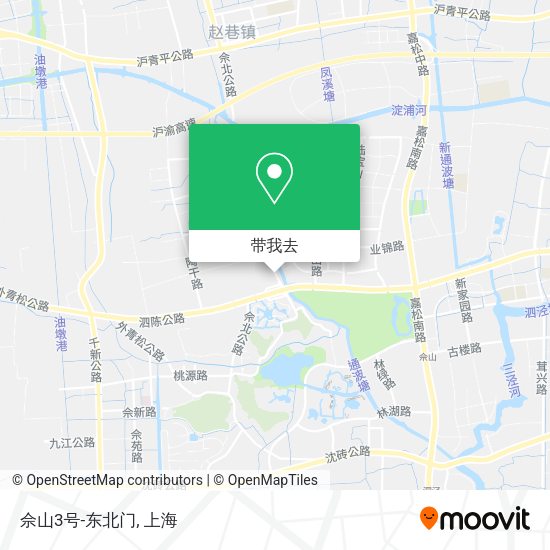 佘山3号-东北门地图