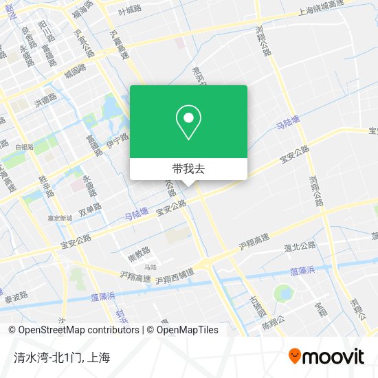 清水湾-北1门地图
