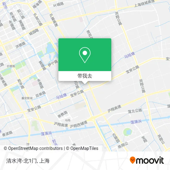 清水湾-北1门地图