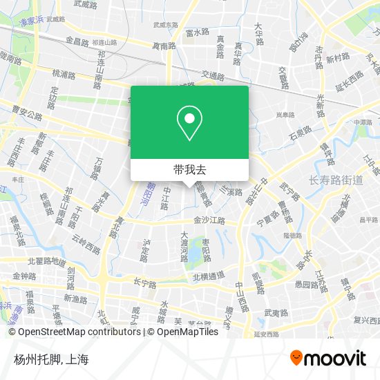 杨州托脚地图