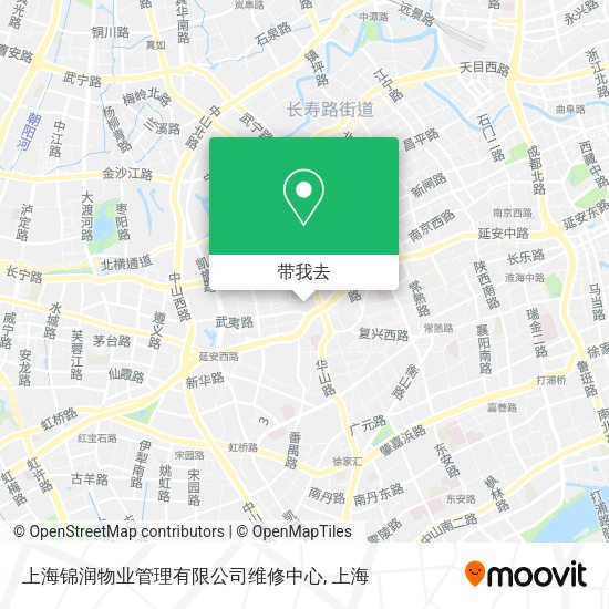 上海锦润物业管理有限公司维修中心地图