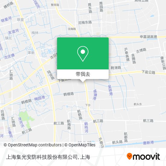 上海集光安防科技股份有限公司地图