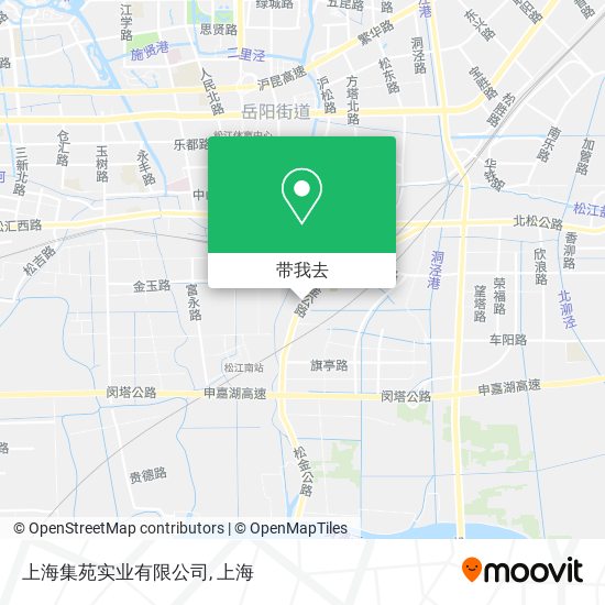 上海集苑实业有限公司地图