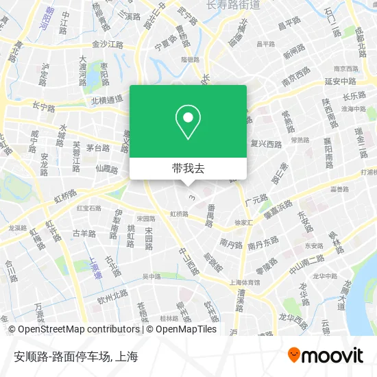 安顺路-路面停车场地图