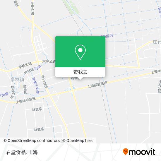 右堂食品地图