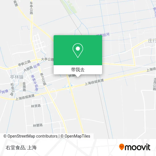 右堂食品地图