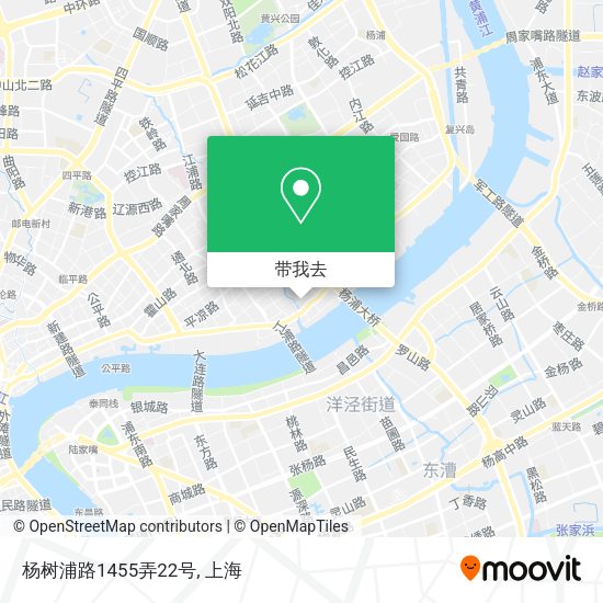 杨树浦路1455弄22号地图