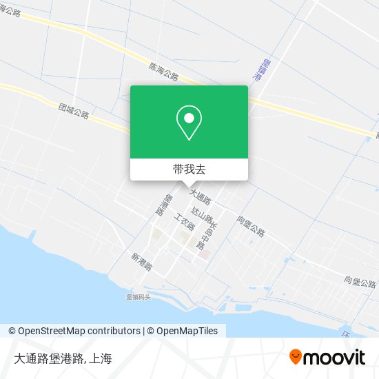 大通路堡港路地图