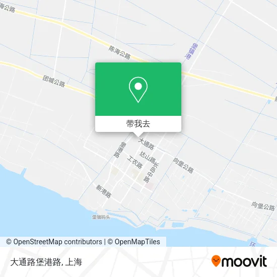 大通路堡港路地图