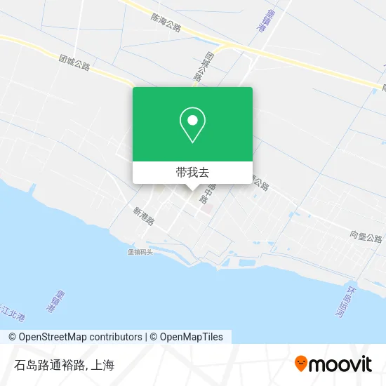 石岛路通裕路地图