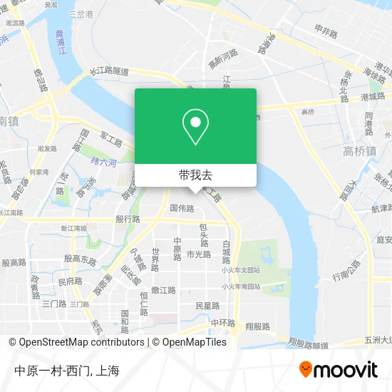 中原一村-西门地图