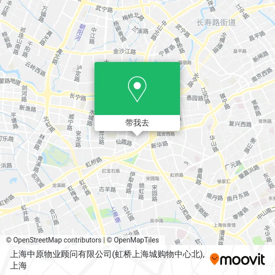 上海中原物业顾问有限公司(虹桥上海城购物中心北)地图