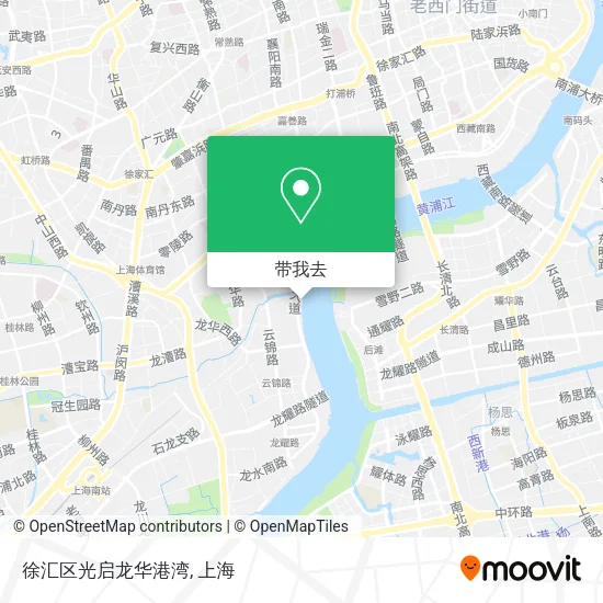 徐汇区光启龙华港湾地图