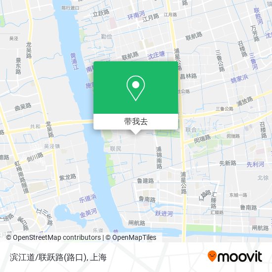 滨江道/联跃路(路口)地图