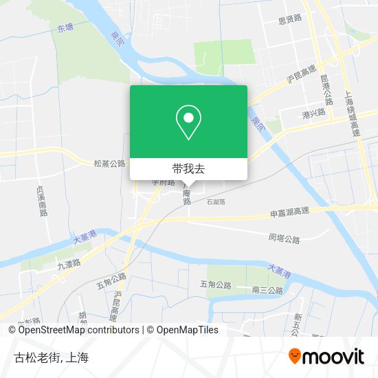 古松老街地图