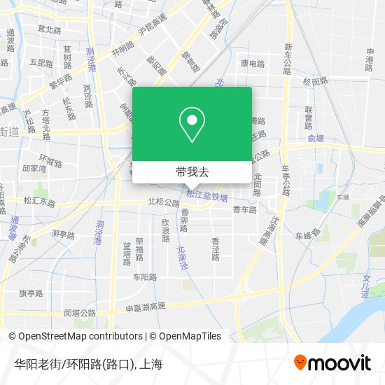 华阳老街/环阳路(路口)地图