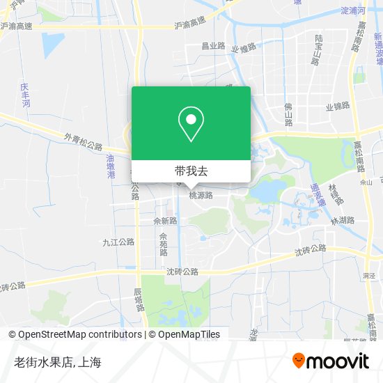 老街水果店地图