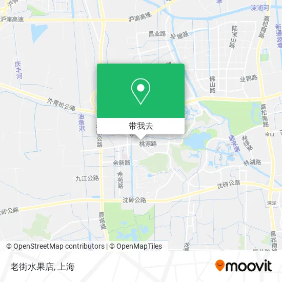 老街水果店地图