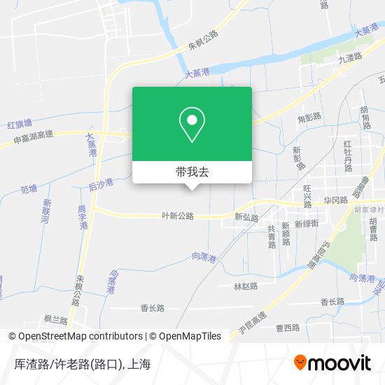 厍渣路/许老路(路口)地图