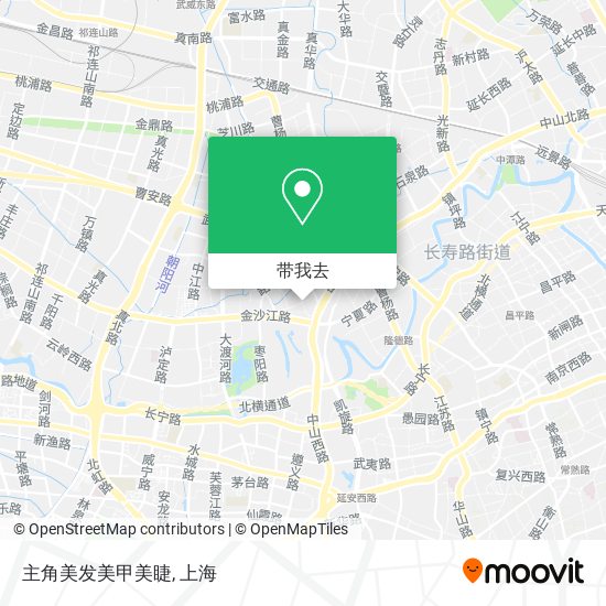 主角美发美甲美睫地图