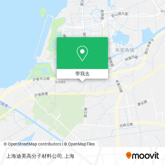 上海迪美高分子材料公司地图