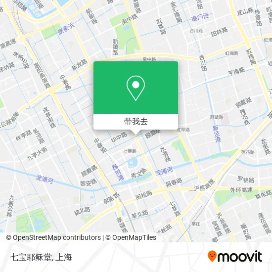 七宝耶稣堂地图