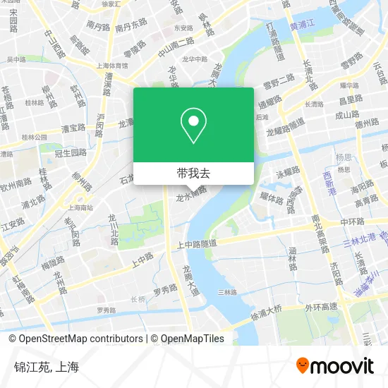 锦江苑地图