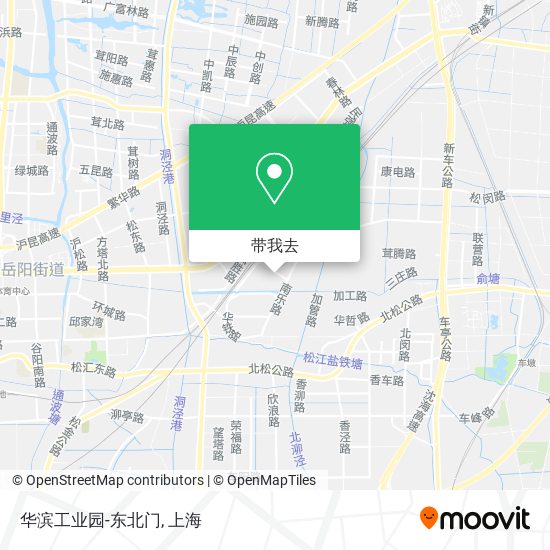 华滨工业园-东北门地图