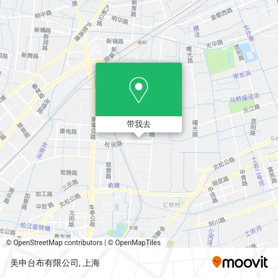 美申台布有限公司地图